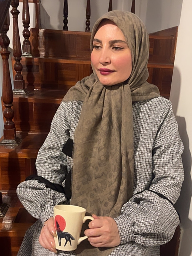 روسری سنگشور طرح مارک