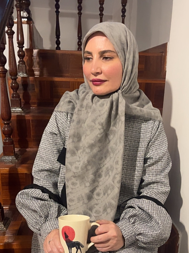 روسری سنگشور طرح مارک
