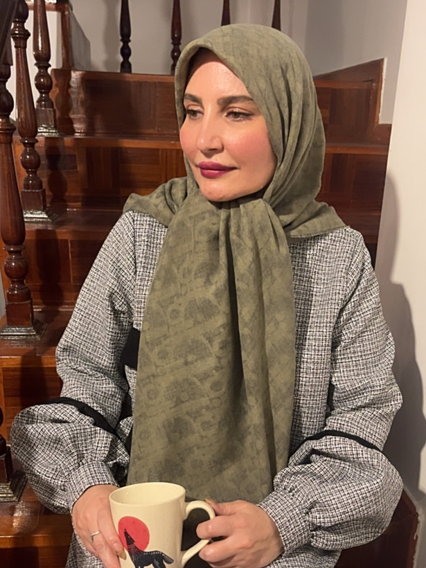 روسری سنگشور طرح مارک