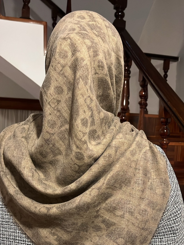 روسری سنگشور طرح مارک