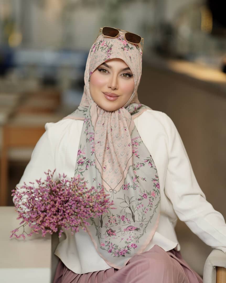 روسری نخ وال زیبا