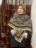 روسری نخی رز