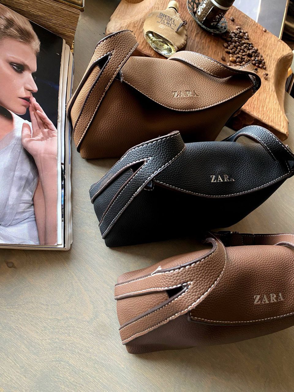 کیف چرم وارداتی زارا