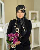 روسری ابریشم توییل زنجیری