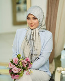 روسری ابریشم توییل زنجیری