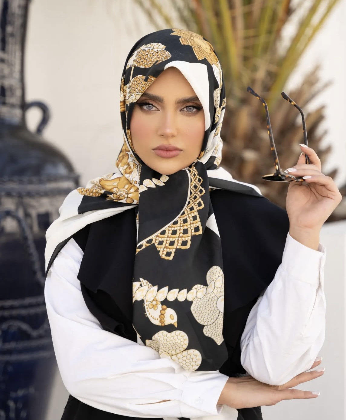 روسری نخ وال