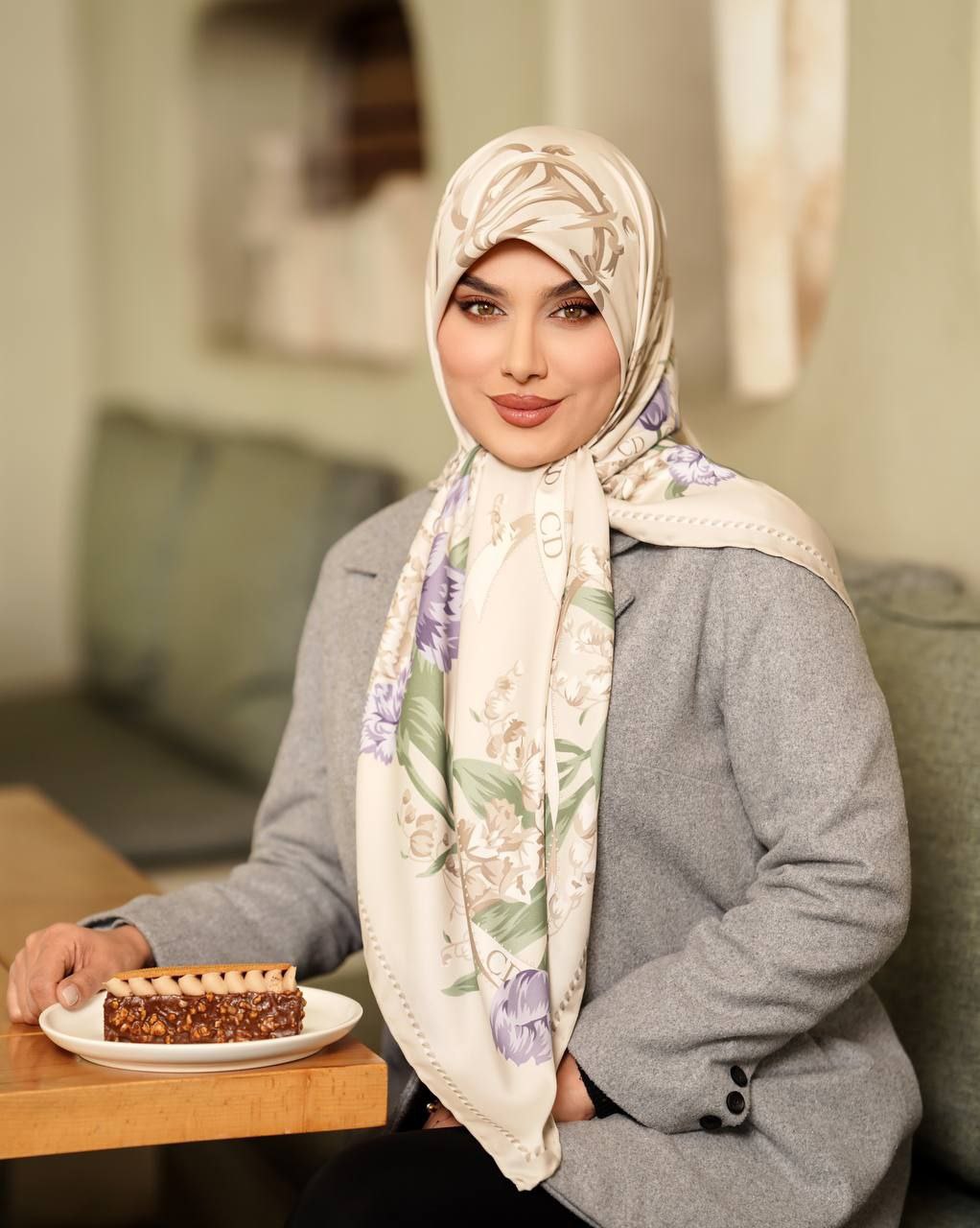 روسری ابریشم توییل