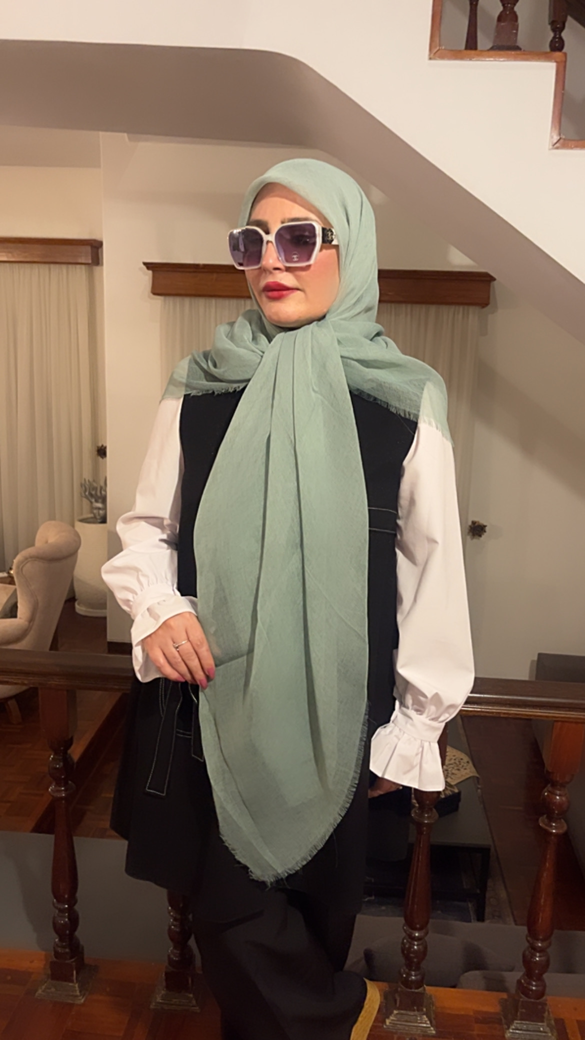 روسری کنفی نازک وارداتی